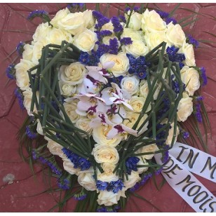Funeral Fresh Flower Arrangement > GOODBYE Nr 519